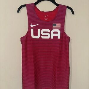 Nike 2023 USA International Team Pro Elite Track Singlet Men's AO8669-602